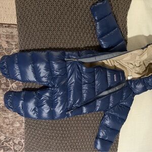 Patagonia Dark Blue Insulated Snowsuit